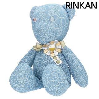 タカシムラカミ カイカイキキ TAKASHI MURAKAMI KAIKAI KIKI  Flowers and Skulls Jacquard Denim Teddy Bear お花フラワースカルジャガードテディベアぬいぐるみ メンズ(その他)