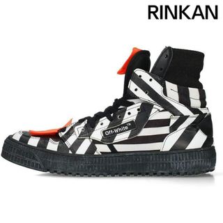 オフホワイト(OFF-WHITE)のオフホワイト  3.0 SNEAKERS パッチ付きハイカットスニーカー メンズ 41(スニーカー)