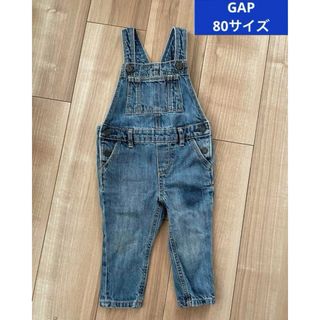 GAP - GAP DENIM 80サイズ　オーバーオール　ハート　ガールズ　女の子