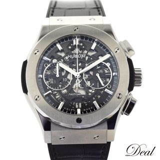 HUBLOT - HUBLOT ウブロ  クラシックフュージョン アエロ クロノ チタニウム  525.NX.0170.LR  メンズ 腕時計