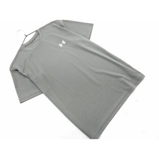 アンダーアーマー(UNDER ARMOUR)のUNDER ARMOUR アンダーアーマー 半袖 トレーニングウェア Tシャツ sizeSM/グレー ■◆ メンズ(Tシャツ/カットソー(半袖/袖なし))