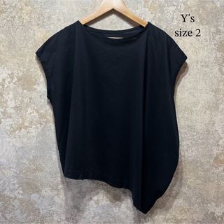 ワイズ(Y's)のY's ワイズ ノースリーブ カットソー Tシャツ(Tシャツ(半袖/袖なし))