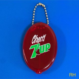 7UP セブンアップ コインケース キーホルダー ラバー アメリカ レッド RH(コインケース/小銭入れ)