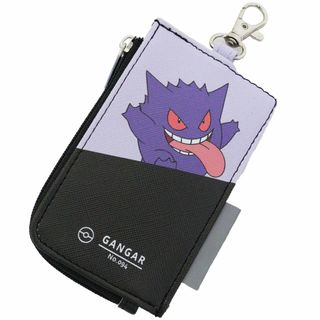 ポケモン - ポケットモンスター ゲンガー 定期入れ カードケース リール付き★パープル新品