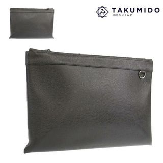 ルイヴィトン(LOUIS VUITTON)のルイヴィトン クラッチバッグ ポシェット アポロ M30086 中古 タイガライン ブラック  レザー LOUIS VUITTON 【中古】 | セカンドバッグ 黒 ファッション メンズ バック 鞄 ブラック ルイビトン LV ブランド Bランク(セカンドバッグ/クラッチバッグ)