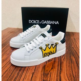 ドルチェアンドガッバーナ(DOLCE&GABBANA)のドルガバスニーカー　メンズ26センチ新品未使用(スニーカー)