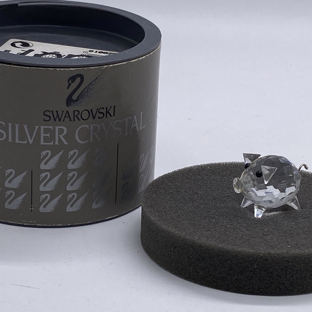 SWAROVSKI - 箱付き スワロフスキー 置物 ぶた ブタ 豚 ミニ SWAROVSKI - 箱付き スワロフスキー 置物 ぶた ブタ 豚 ミニ