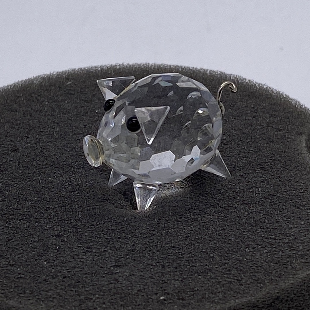 SWAROVSKI - 箱付き スワロフスキー 置物 ぶた ブタ 豚 ミニ SWAROVSKI - 箱付き スワロフスキー 置物 ぶた ブタ 豚 ミニ