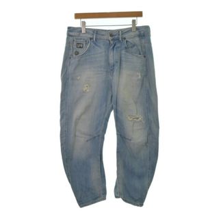 ジースター(G-STAR RAW)のG-STAR RAW デニムパンツ 27(XS位) 水色系(デニム) 【古着】【中古】(デニム/ジーンズ)