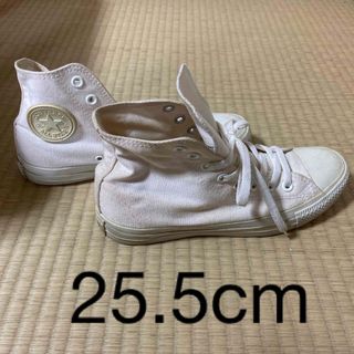 コンバース(CONVERSE)のホワイトアトリエ　コンバース　ハイカット(スニーカー)