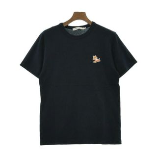 MAISON KITSUNE メゾンキツネ Tシャツ・カットソー S 紺 【古着】【中古】(Tシャツ/カットソー(半袖/袖なし))