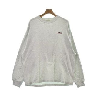 L.L.Bean - L.L.Bean エルエルビーン Tシャツ・カットソー L ライトグレー 【古着】【中古】