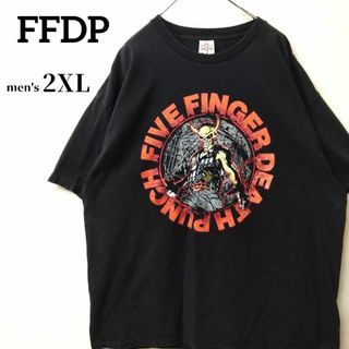 入手困難 FFDP ヘヴィメタル バンドTシャツ ハードロック ツアー 2XL(Tシャツ/カットソー(半袖/袖なし))