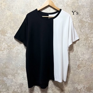 ワイズ(Y's)のY's ワイズ バイカラー Tシャツ(カットソー(半袖/袖なし))