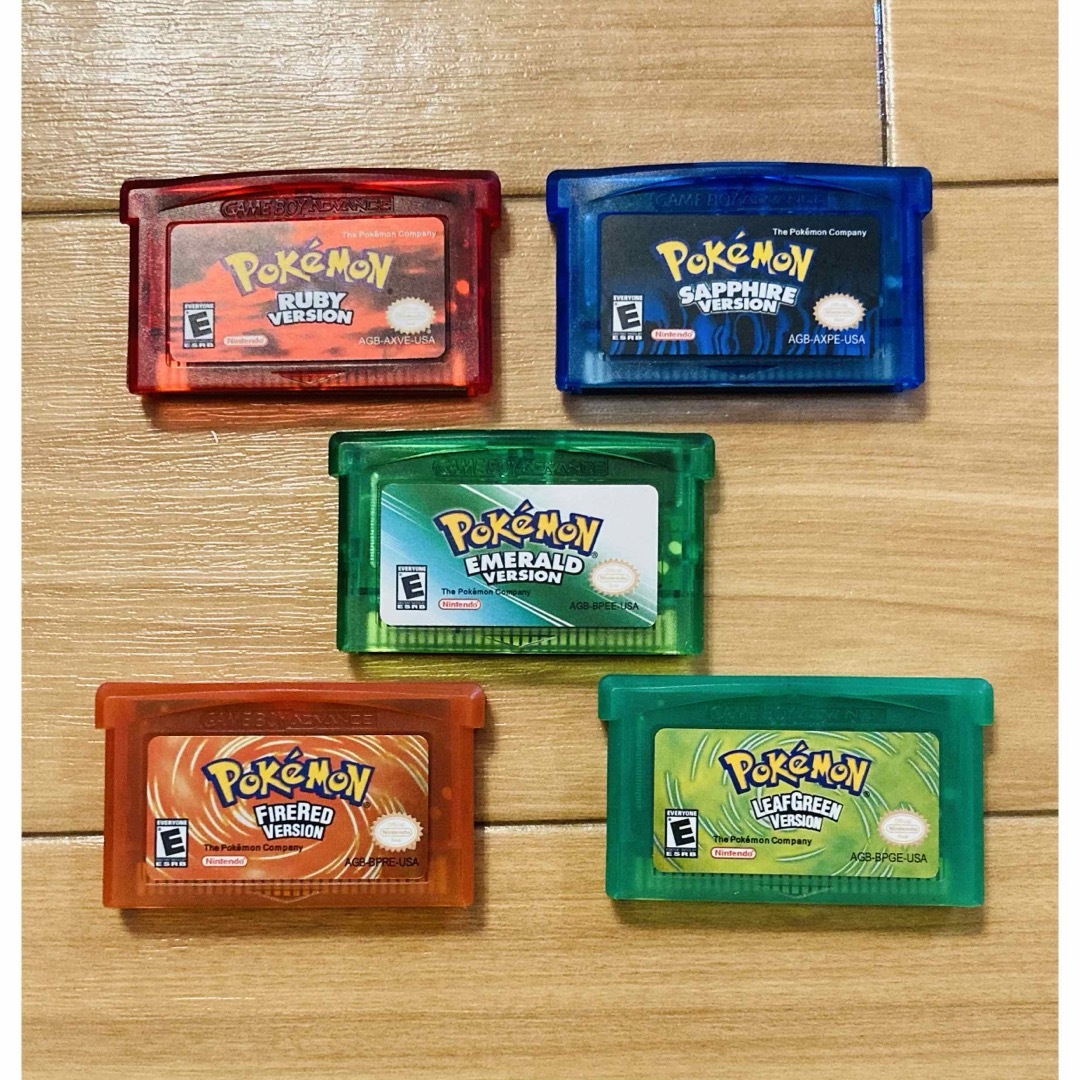 海外 英語 USA 北米版GBA ポケモン 5本セット | フリマアプリ ラクマ 海外 英語 USA 北米版GBA ポケモン 5本セット | フリマアプリ ラクマ