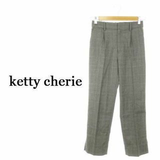 ケティシェリー(ketty cherie)のケティーシェリー テーパードパンツ チェック柄 1 グレー 230929AH4(その他)