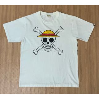 A BATHING APE - 激レア APE  ONE PIECE ワンピース ルフィ フラッグ Tシャツ M