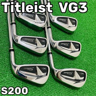 タイトリスト(Titleist)の6814 Titleist VG3 タイトリスト メンズ 右利き 6本セット S(クラブ)