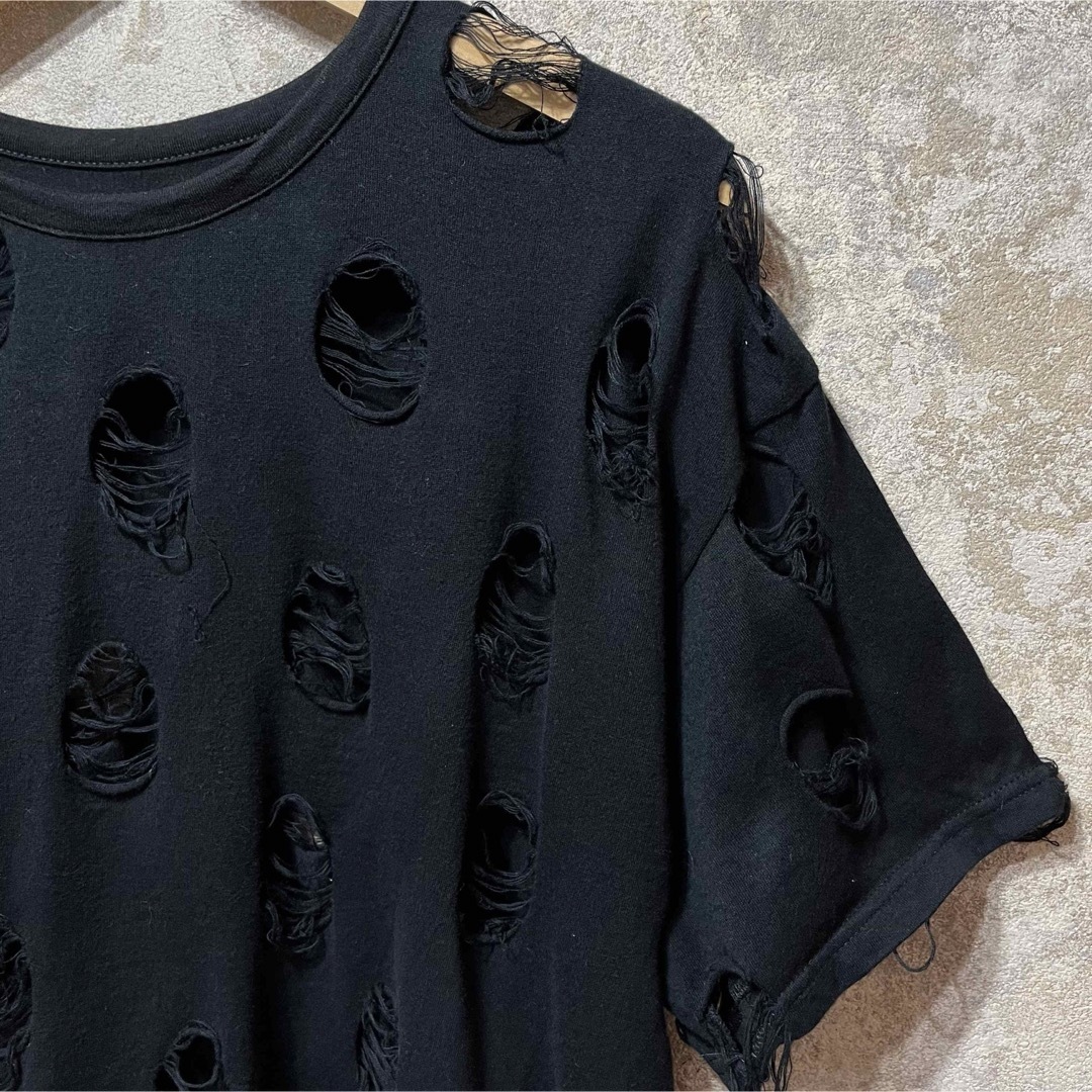 Y's - Y's ワイズ 穴あきTシャツ ダメージTシャツの通販 by 512 Y's - Y's ワイズ 穴あきTシャツ ダメージTシャツの通販 by 512