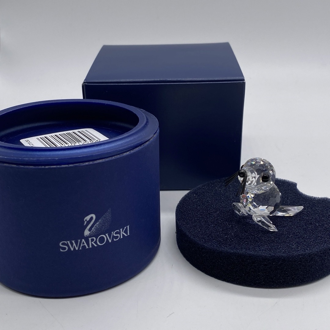 SWAROVSKI - SWAROVSKI スワロフスキー 置物 あざらし アザラシ SWAROVSKI - SWAROVSKI スワロフスキー 置物 あざらし アザラシ