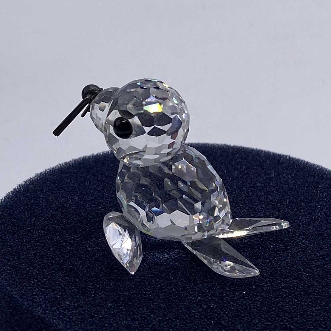 SWAROVSKI - SWAROVSKI スワロフスキー 置物 あざらし アザラシ SWAROVSKI - SWAROVSKI スワロフスキー 置物 あざらし アザラシ