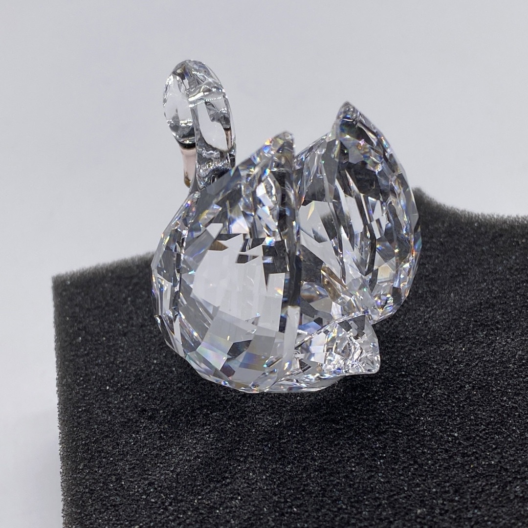 SWAROVSKI - 箱付き スワロフスキー 置物 白鳥 スワン くちばし SWAROVSKI - 箱付き スワロフスキー 置物 白鳥 スワン くちばし