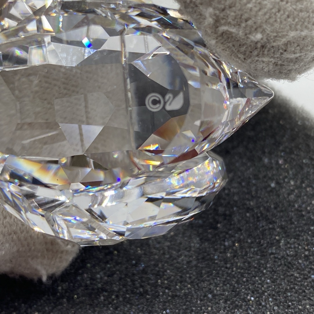 SWAROVSKI - 箱付き スワロフスキー 置物 白鳥 スワン くちばし SWAROVSKI - 箱付き スワロフスキー 置物 白鳥 スワン くちばし