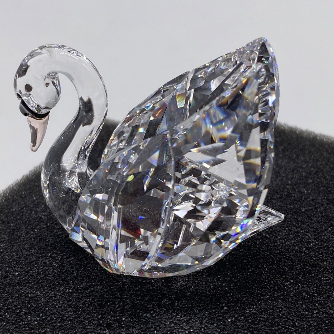 SWAROVSKI - 箱付き スワロフスキー 置物 白鳥 スワン くちばし SWAROVSKI - 箱付き スワロフスキー 置物 白鳥 スワン くちばし