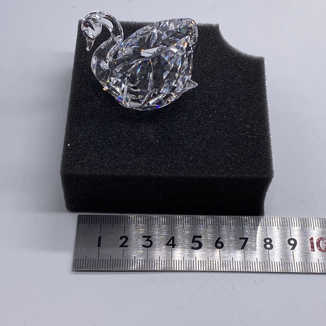 SWAROVSKI - 箱付き スワロフスキー 置物 白鳥 スワン くちばし SWAROVSKI - 箱付き スワロフスキー 置物 白鳥 スワン くちばし
