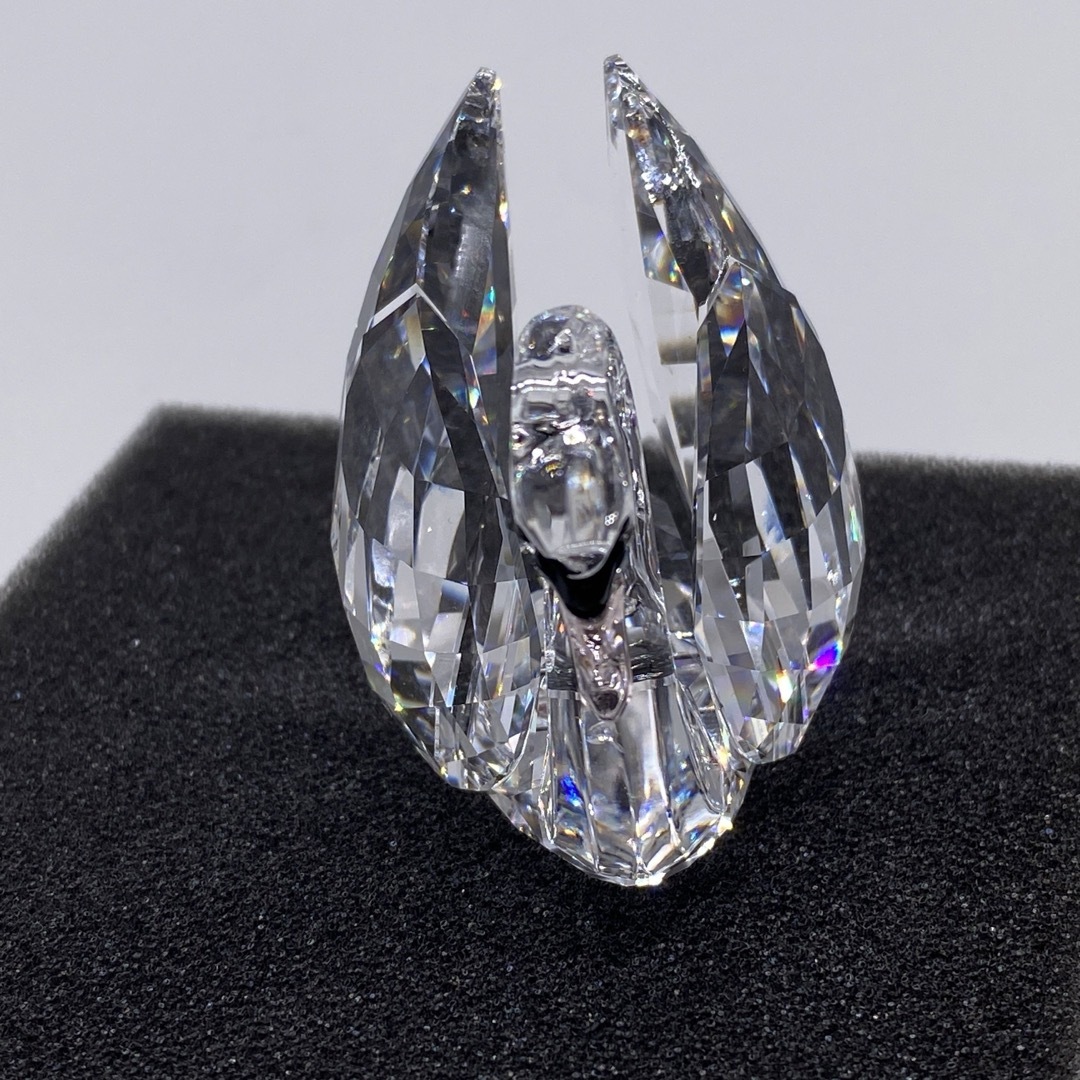 SWAROVSKI - 箱付き スワロフスキー 置物 白鳥 スワン くちばし SWAROVSKI - 箱付き スワロフスキー 置物 白鳥 スワン くちばし