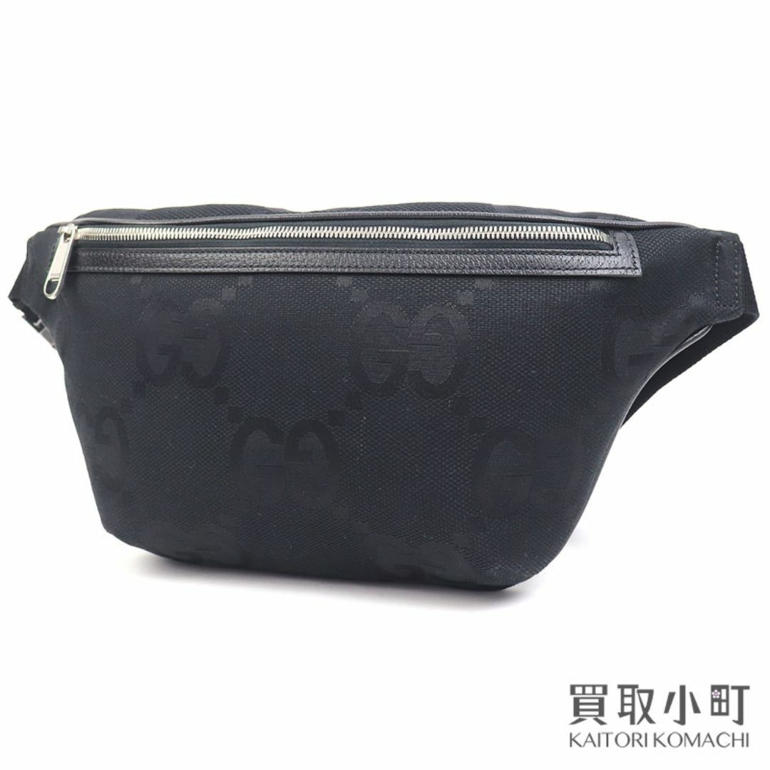 グッチ【GUCCI】ジャンボGG ベルトバッグ ブラック ボディーバッグ グッチ【GUCCI】ジャンボGG ベルトバッグ ブラック ボディーバッグ