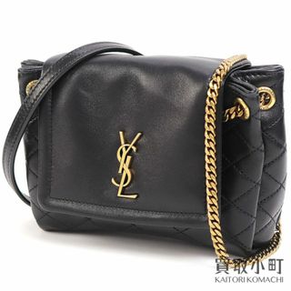 イヴサンローラン(Yves Saint Laurent)のサンローラン【YVES SAINT LAURENT】モノグラム ミニ ノリータ フラップ チェーンショルダーバッグ (ショルダーバッグ)