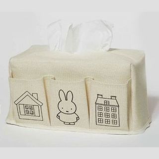 ミッフィー(miffy)の[新品]GLOW6月号付録ミッフィー3ポケットティッシュBOXカバー(ティッシュボックス)