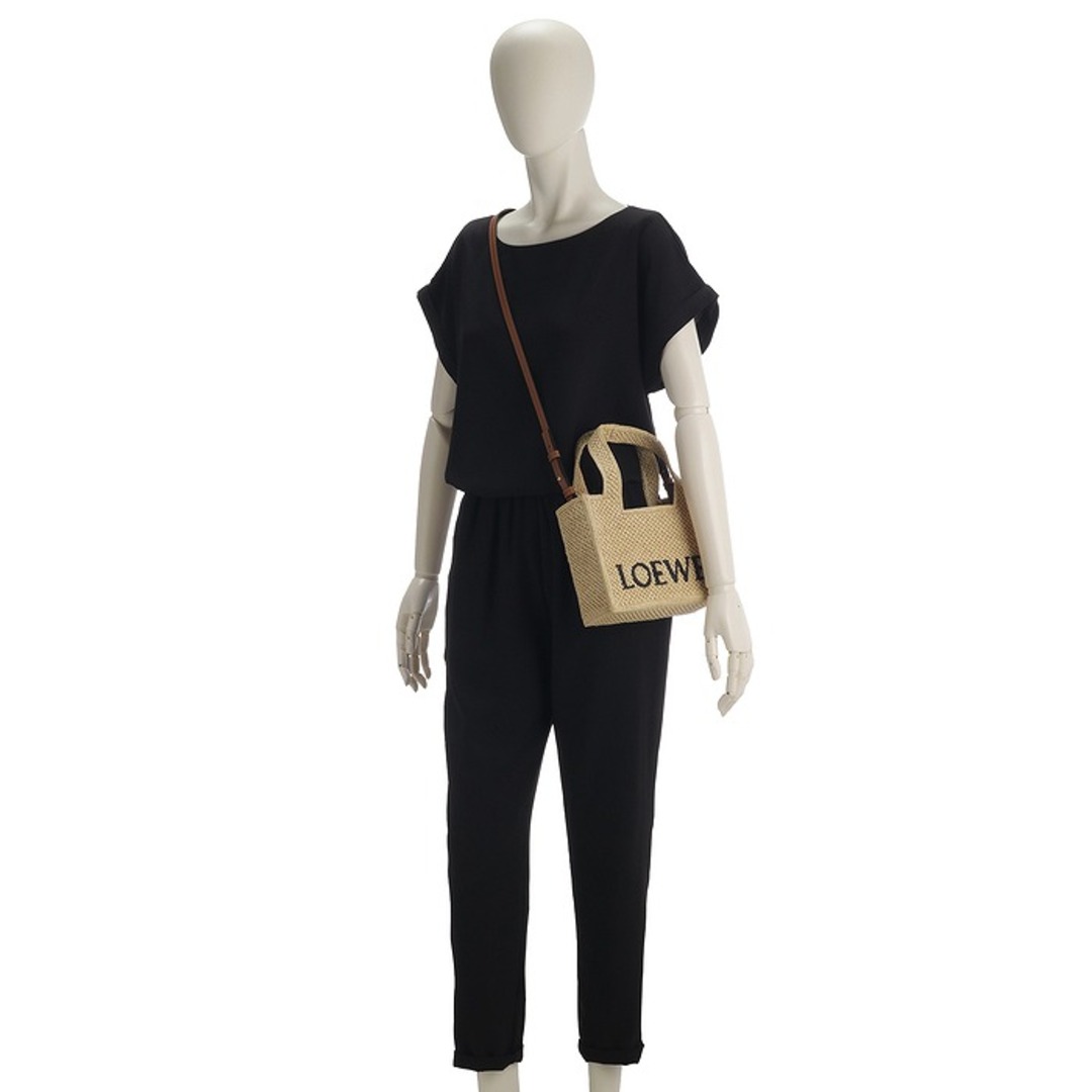 LOEWE - ロエベ LOEWE トートバッグ かごバッグ ミニ フォント LOEWE - ロエベ LOEWE トートバッグ かごバッグ ミニ フォント