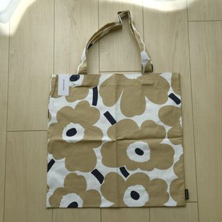 marimekko - マリメッコウニッコトートバック　エコバッグ 花