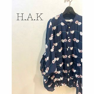 ハク(H.A.K)のH.A.K☆パピリオ フラワーブラウス(シャツ/ブラウス(長袖/七分))