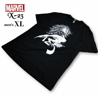 MARVEL マーベル X23 ウルヴァリン ローラ Tシャツ 黒 XL アニメ(Tシャツ/カットソー(半袖/袖なし))