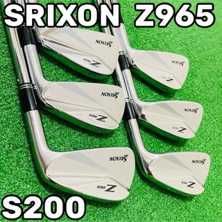 Srixon - 6815 SRIXON Z965 メンズ 右利き 6本セット S200 DG