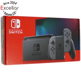 ニンテンドースイッチ(Nintendo Switch)の任天堂　Nintendo Switch バッテリー拡張モデル　HAD-S-KAAAA　グレー 元箱あり(家庭用ゲーム機本体)