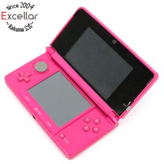 ニンテンドー3DS(ニンテンドー3DS)の任天堂　ニンテンドー3DS グロスピンク　CTR-S-PDBA　液晶画像いたみ(携帯用ゲーム機本体)