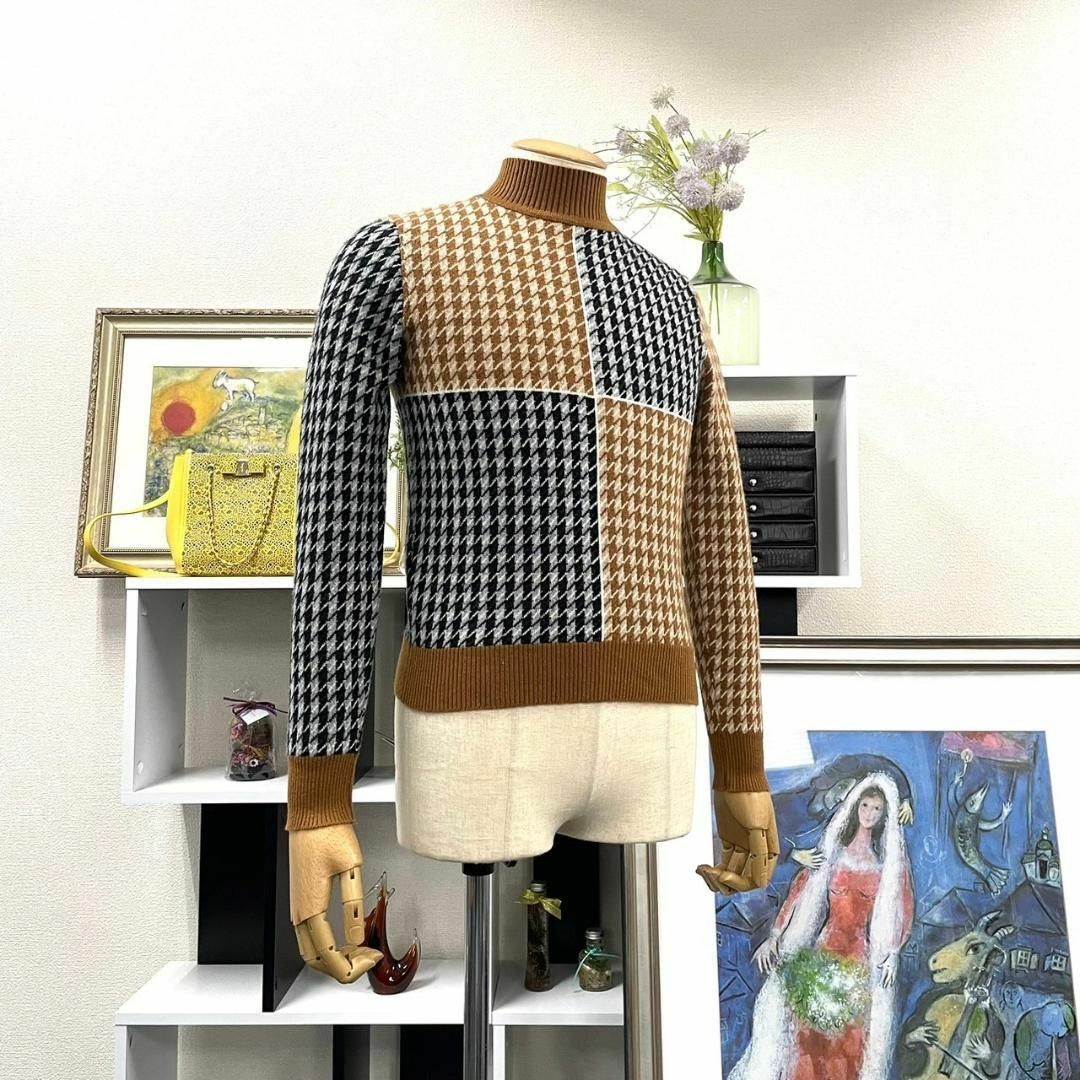 HERMES - 美品 19AW HERMES セリエ カシミヤ モックネック HERMES - 美品 19AW HERMES セリエ カシミヤ モックネック