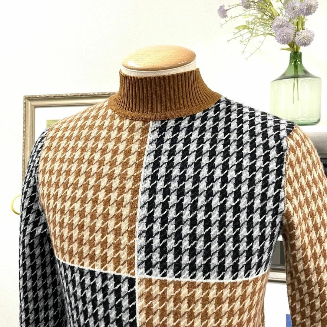 HERMES - 美品 19AW HERMES セリエ カシミヤ モックネック HERMES - 美品 19AW HERMES セリエ カシミヤ モックネック