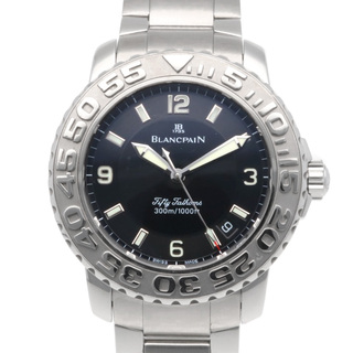 BLANCPAIN - ブランパン フィフティ ファゾムス 腕時計 時計 ステンレススチール 2200-1130-71 自動巻き メンズ 1年保証 Blancpain  中古