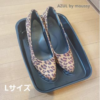 AZUL by moussy - AZUL by moussy 太ヒールパンプス レオパード柄