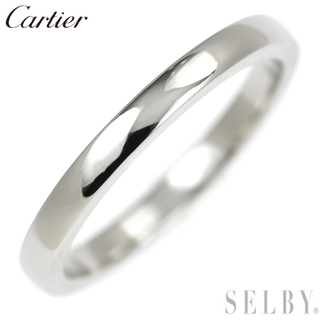 カルティエ(Cartier)のカルティエ Pt950 リング バンド 48号(リング(指輪))