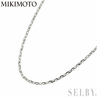 ミキモト(MIKIMOTO)のミキモト Pt950 チェーン ネックレス アズキ 50cm(ネックレス)
