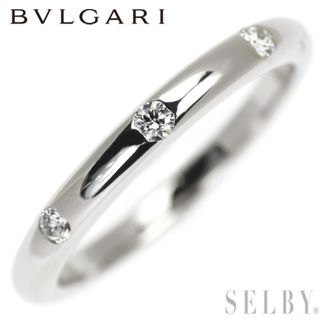 ブルガリ(BVLGARI)のブルガリ Pt950 ダイヤモンド リング フェディ D3p(リング(指輪))