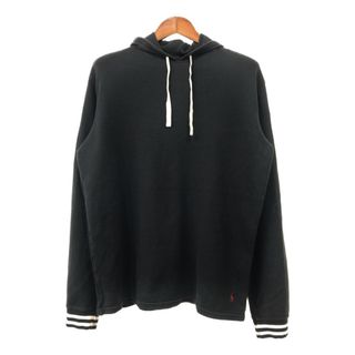 ポロラルフローレン(POLO RALPH LAUREN)のPolo by Ralph Lauren ポロ ラルフローレン スウェット パーカー ブラック (メンズ L) 中古 古着 Q8035(パーカー)