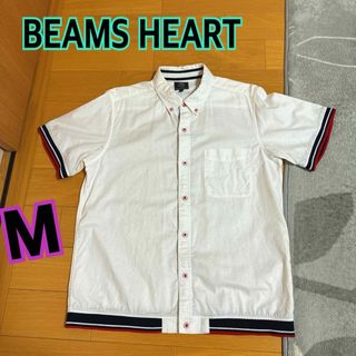 ビームス(BEAMS)のBEAMS HEART★半袖シャツ★シャツ★M★白(シャツ)