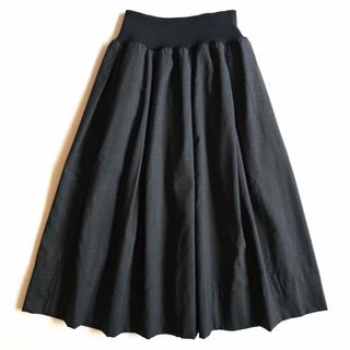 トリココムデギャルソン(tricot COMME des GARCONS)の《美品》tricot COMME des GARCONS フレアスカート グレー(ロングスカート)